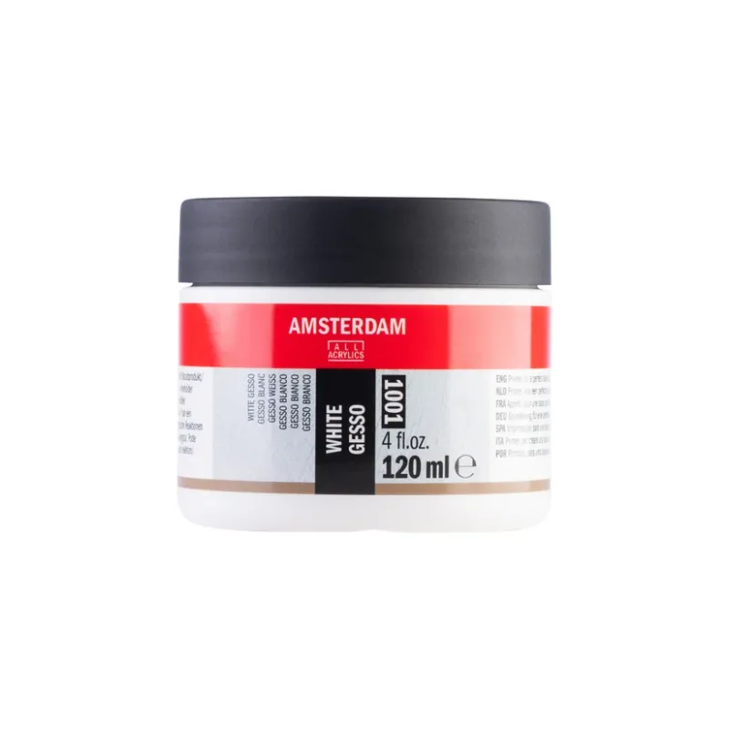 Amsterdam Witte gesso 1001 | mini 120 ml (24093001)