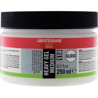Amsterdam Heavy gel medium glanzend 015 pot 250 ml (24173015)