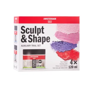 Amsterdam Amsterdam medium sculpt en shape set  4 x 120 ml  (24820001)