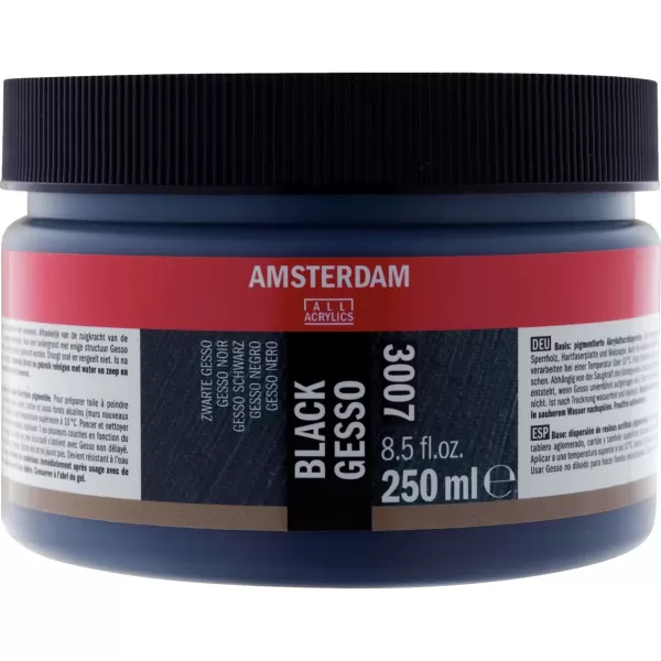Amsterdam Gesso Zwart 3007 pot 250 ml (24173007)