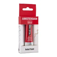 Amsterdam Reliëf Verf tube 20 ml Donkerrood 302 	(58043021)
