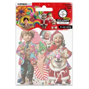 Art By Marlene X-Mas Party Luxury Paper Elements (ABM-25-PE44)