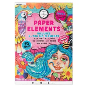Art By Marlene Paper Elements Die-cut Paper Pad (ABM-25-DCPP275) 