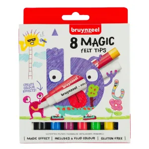 Bruynzeel Kids Magic viltstiften set 8 (60126008)