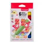 Bruynzeel Plakkaatverf sticks set Basic  6 kleuren (60159006)