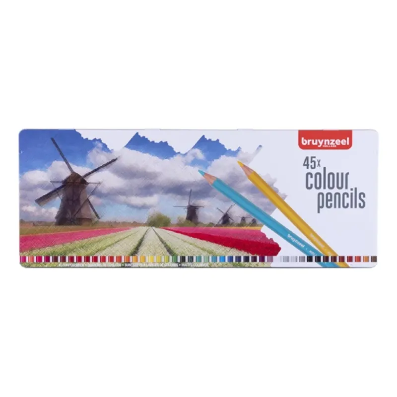 Bruynzeel Blik Kleurrijk 45 kleurpotloden (60312902)
