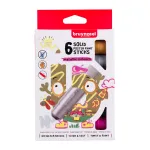 Bruynzeel Plakkaatverf sticks set Metallic |6 kleuren (60159206 )