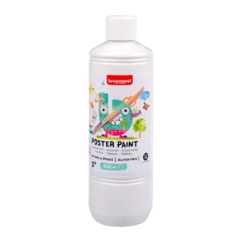 Bruynzeel Poster Paint 500ml Wit (60554100)