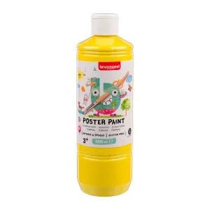 Bruynzeel Poster Paint 500ml Primairgeel (60554275)