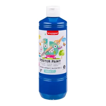 Bruynzeel Poster Paint 500ml Diepblauw (60554502)