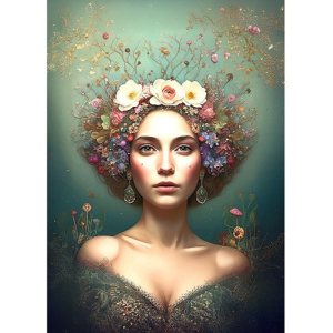 Cadence Nature Crown Rijstpapier 60x85 cm (07 077 0001 60x85)