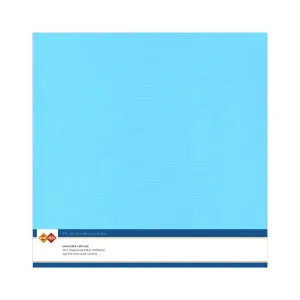 Card Deco Linen Cardstock 30,5x30,5 cm Sky Bluer (10pcs) (LKK-SC29)