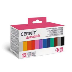 Cernit Assortiment 12 mini pains 25g Basiques (CEASS001C)