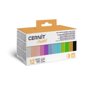 Cernit Assortiment 12 mini pains 25g Pastel (CEASS002C)