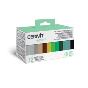 Cernit Assortiment 12 mini pains 25g Nature (CEASS004C)