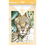 Clairefontaine ODELIA, kleurblok multi-technieken 20 bladen A4 250g - Dieren (95744C)