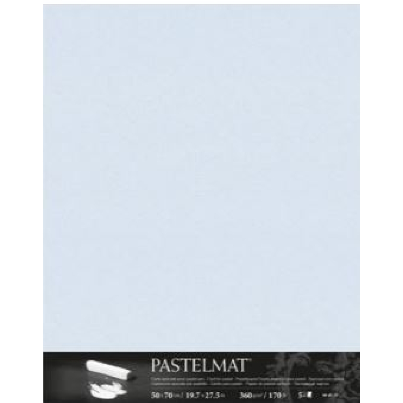 Clairefontaine Pastelmat® 1 vel 360g 50x70cm lichtblauw (96164C)