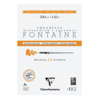 Clairefontaine Aquarel blok A4 (976027C)