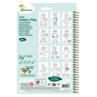 Avenue Mandarine, verklede dieren kleurboek  (GY170C)