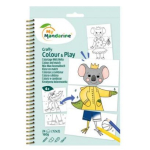 Avenue Mandarine, verklede dieren kleurboek  (GY170C)