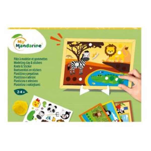 Creatieve doos, DIEREN boetseerklei (KC184C)