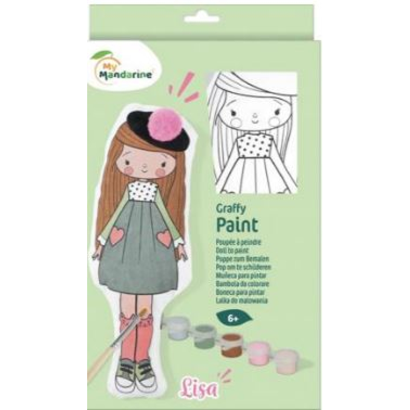 Avenue Mandarine Pop om te schillderen, Lisa - Groen (PP040C)