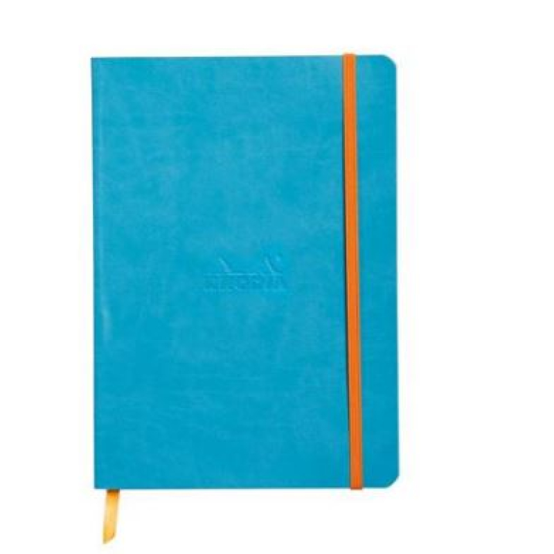 Rhodiarama notitieboek A5 turqoise (117407C)