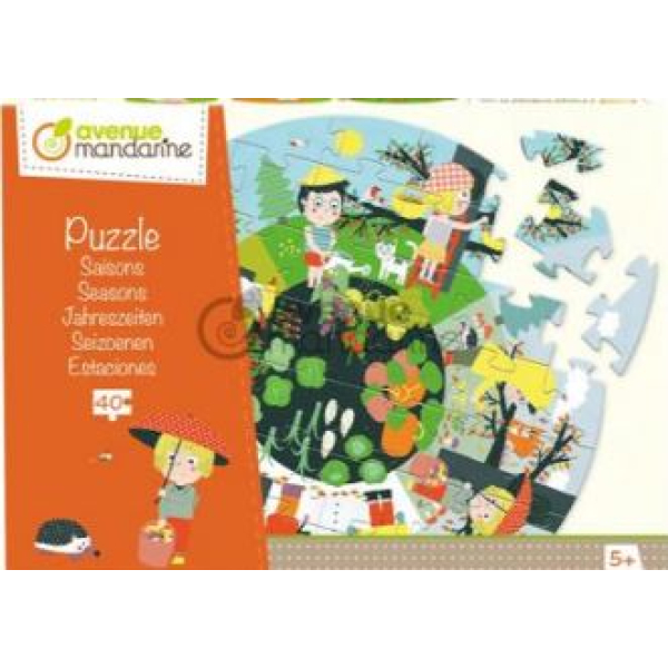 Avenue Mandarine Puzzel groot formaat, Seizoen - Multicolor (PU007O )