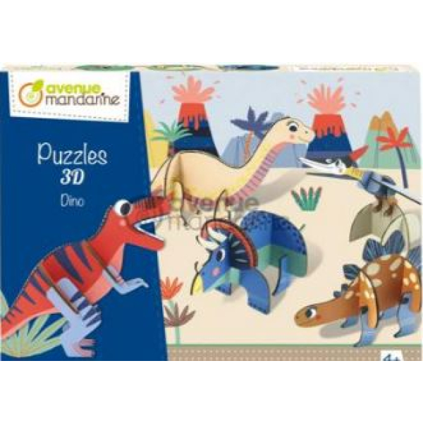 Avenue Mandarine Puzzle 3D Dino multicolor (PU016C)