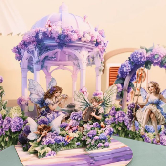 Pop-up Kaart  sprookjeskasteel  (CMP-kaart kasteel)