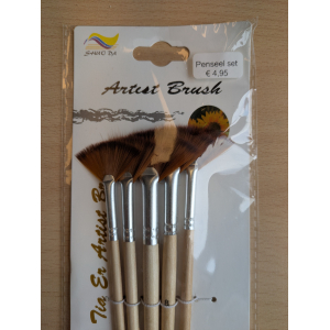 CMP Penseel set - set van 6 stuks (CMP-penseelset-5)