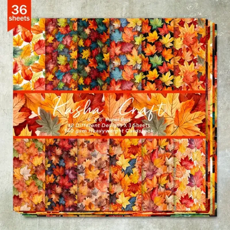 CMP Scrapboek papier losse vellen 36 stuks (CMP-SCRAP-001)