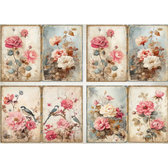 CMP 10 sheets rozen  A5 (cmp-rozen)