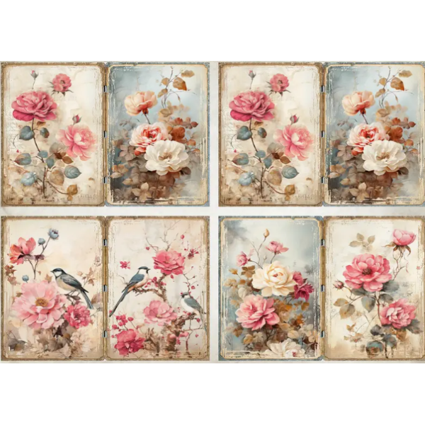 CMP 10 sheets rozen  A5 (cmp-rozen)