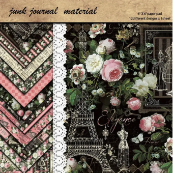 CMP 12 sheets  Papier Elegance  6x6 inch (cmp-elegance)