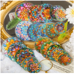 CMP 12 stuks Mandala bloem stickers (cmp-mandala)