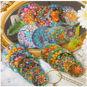 CMP 12 stuks Mandala bloem stickers (cmp-mandala)