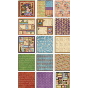 CMP 15 sheets  Papier notenkraker  6x6 inch (cmp-notenkraker)