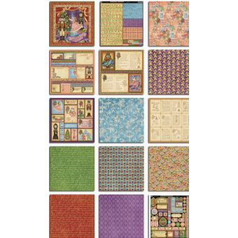 CMP 15 sheets  Papier notenkraker  6x6 inch (cmp-notenkraker)