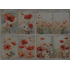 CMP 12 sheets poppy girl bloemen A6 (cmp-poppy)