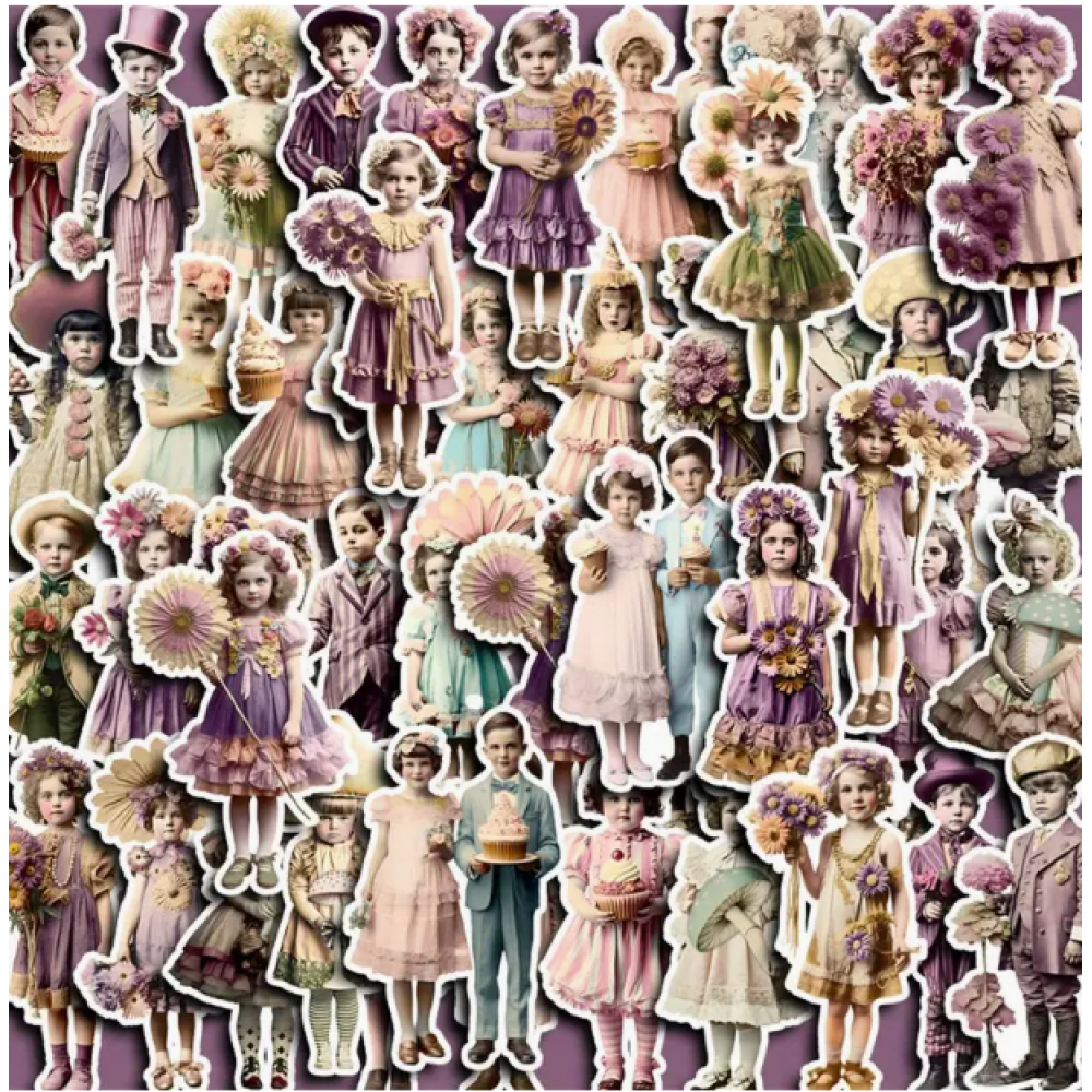 CMP vintage kinderen stickers (CMP-vintage kinderen)