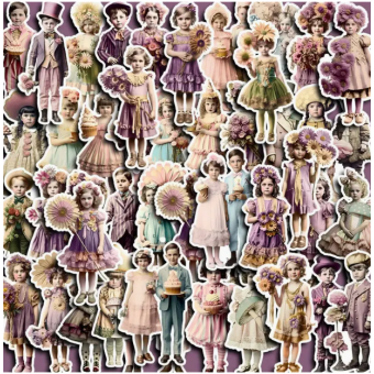 CMP vintage kinderen stickers (CMP-vintage kinderen)