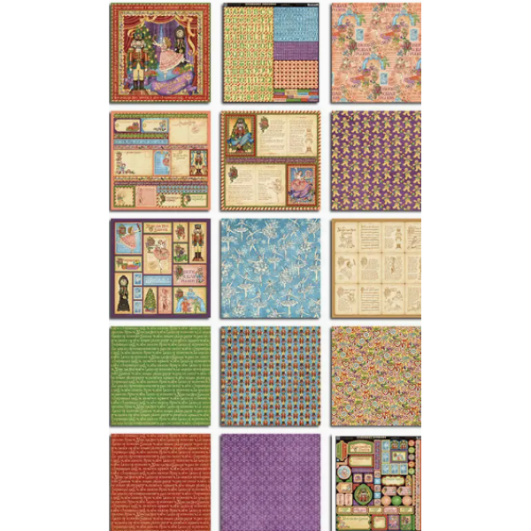 CMP 15 sheets  Papier notenkraker  6x6 inch (cmp-notenkraker)