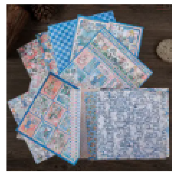 CMP 12 sheets  Papier huiselijk  6x6 inch (cmp-huiselijk)