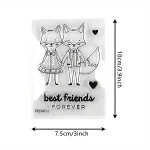 CMP Stempel met stans vosje (CMP-stempel-stans 010)