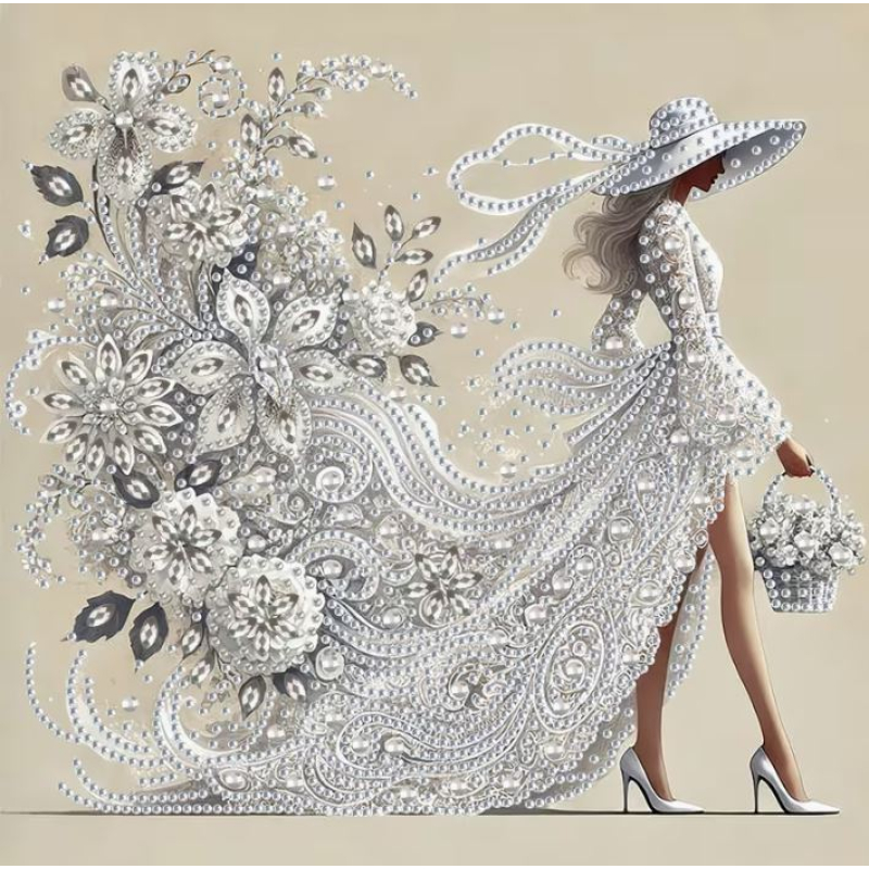 Diamond Painting met kristallen strass steentjes