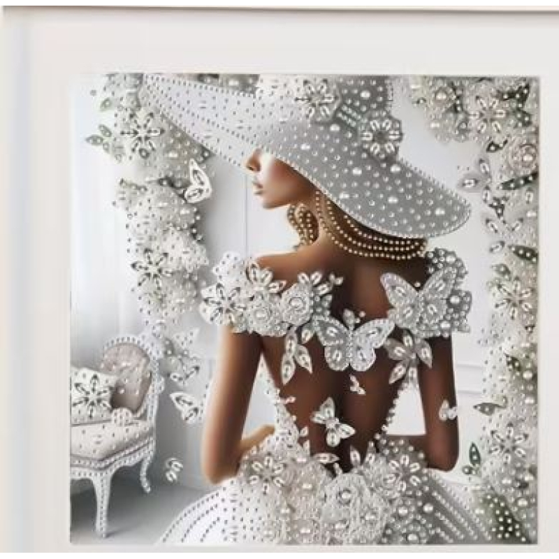 Diamond Painting met kristallen strass steentjes