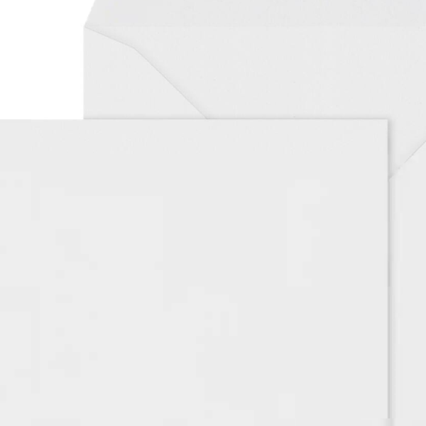 Enveloppen wit 16x16 cm 25 stuks (envelop-wit)