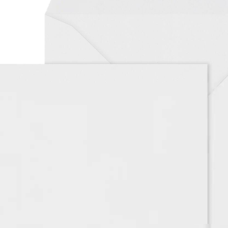 Enveloppen wit 16x16 cm 25 stuks (envelop-wit)