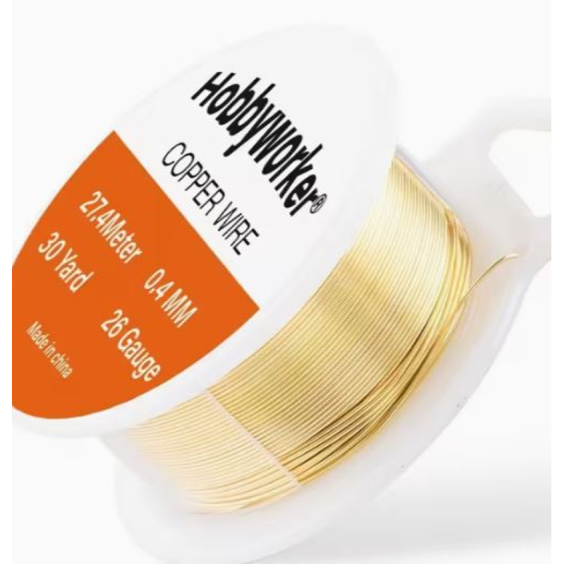 CMP Koperdraad premium 0,4 mm 8 meter (CMP-0,4 koperdraad 8 meter)